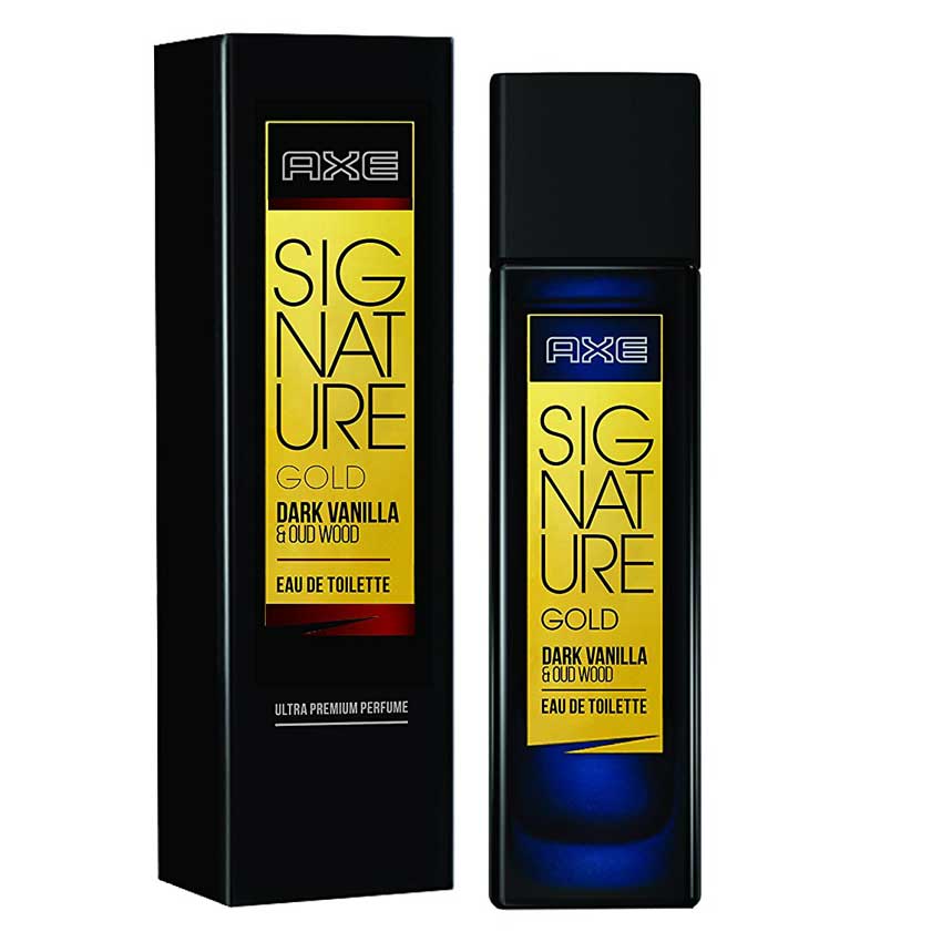 Axe Signature Gold Dark Vanilla And Oud Wood EDT Perfume For Men