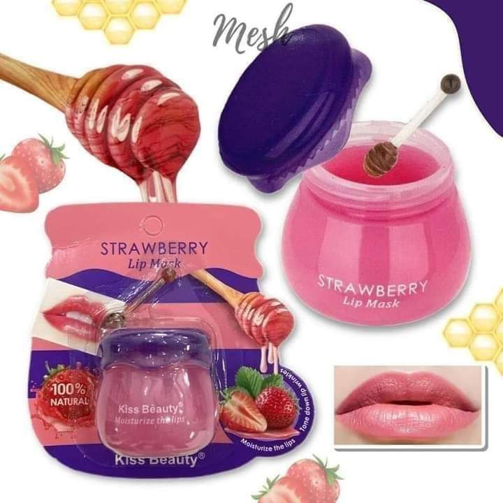 Kiss Beauty Lip Therapy - Strawberry Lip Mask