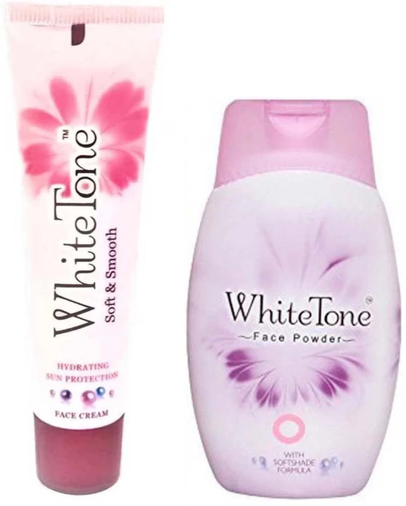 White Tone .White Tone Face Powder with cream 30+25g